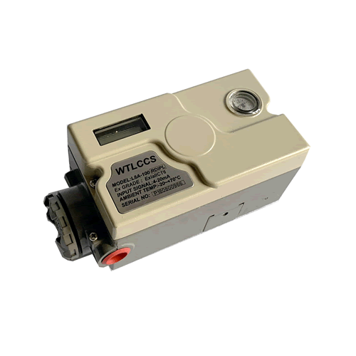 電氣閥門(mén)定位器 液晶顯示 WTLCCS L8A-100RDiPL ExiaIICT6 4-20mA